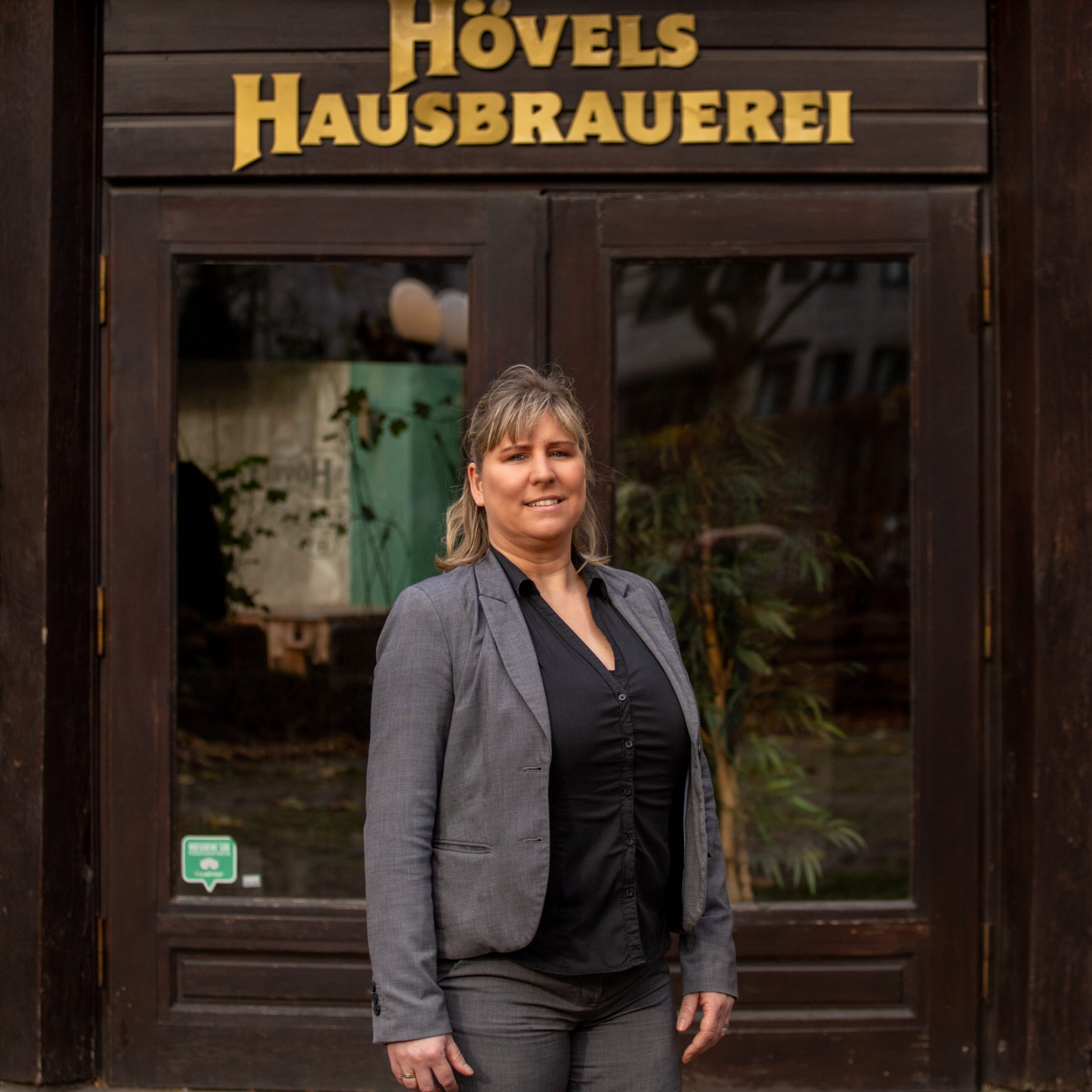 Hövels Hausbrauerei-Team: Dominique (Betriebsleitung)