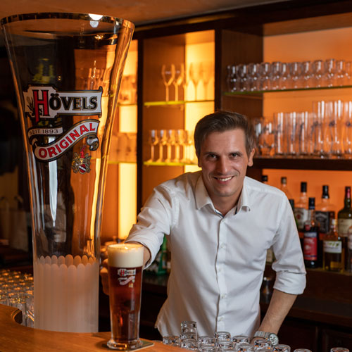 Hövels Hausbrauerei-Team: Jascha (xxxx)